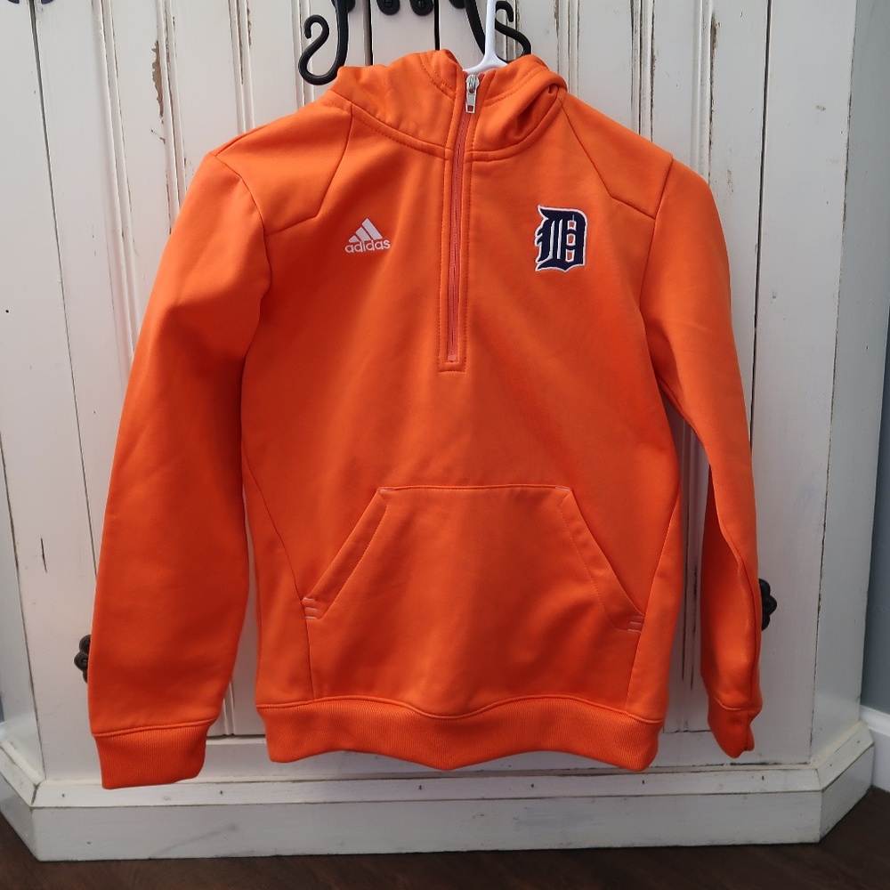Kids Adidas Detroit Tigers Hoodie Size Medium
